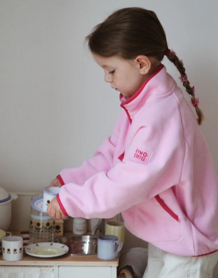 Kids Polar Fleece in Pink Blossom