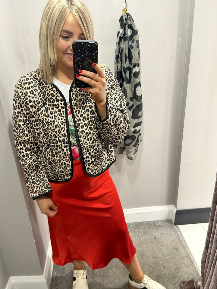Satin Slip Skirt