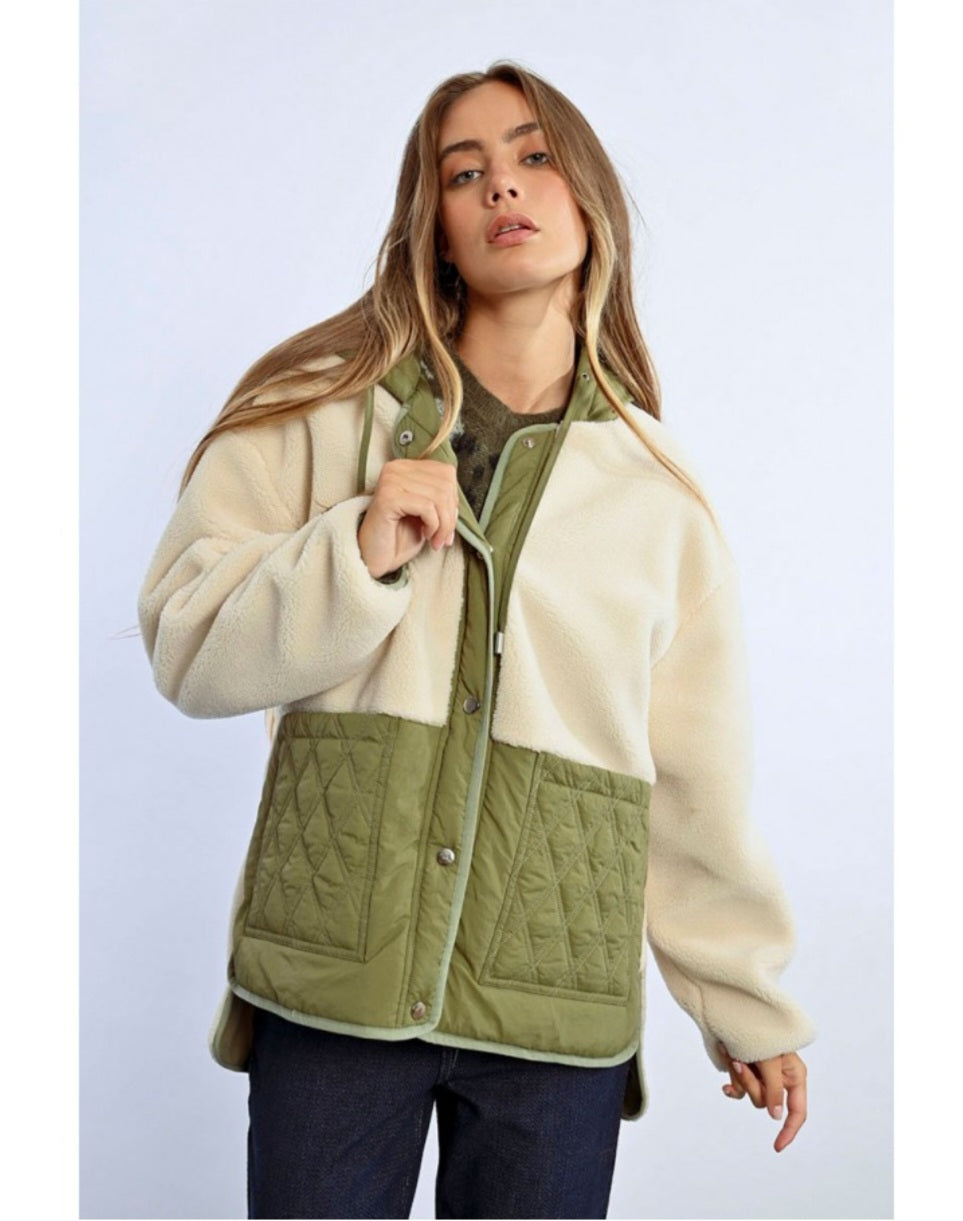 Faux Sheep Parka