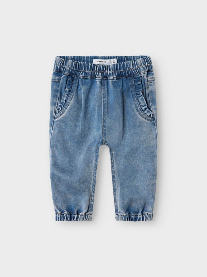 Rose Frill Jeans