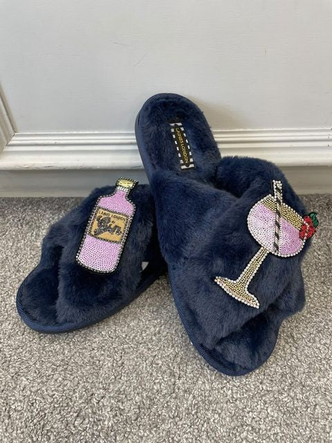 Laines London Gin &amp;amp; Juice Deluxe Slippers