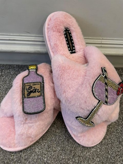 Laines London Gin &amp;amp; Juice Deluxe Slippers