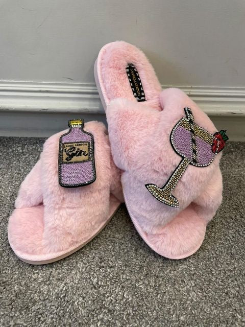 Laines London Gin &amp; Juice Deluxe Slippers