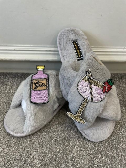 Laines London Gin &amp;amp; Juice Deluxe Slippers