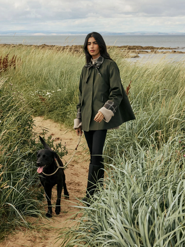 Tartan Trim Country Jacket