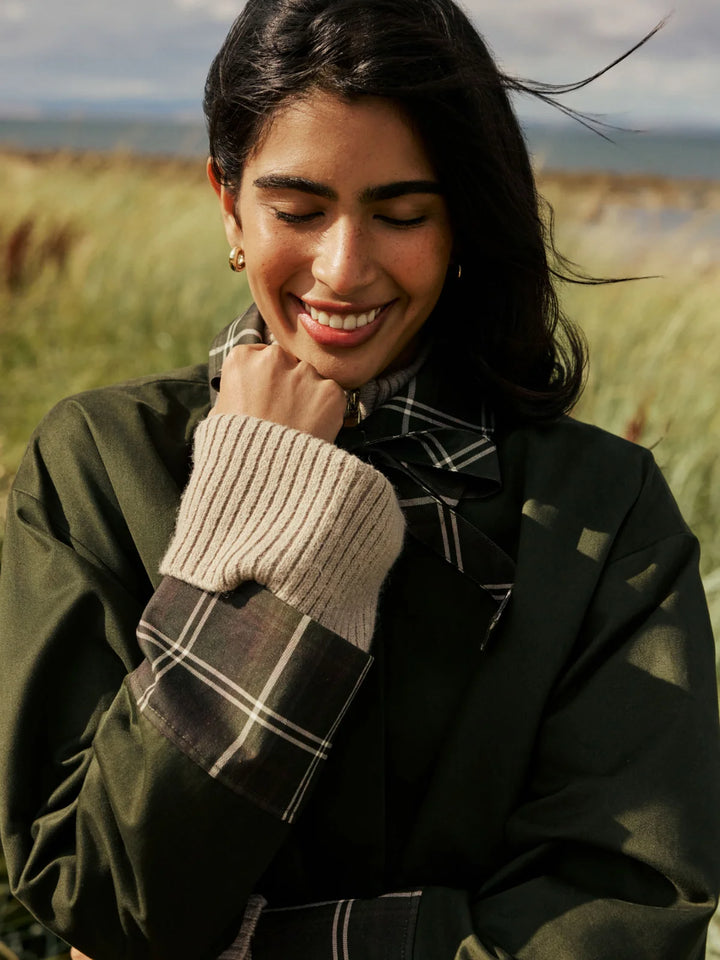 Tartan Trim Country Jacket