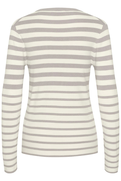 Spina Striped Crew Neck