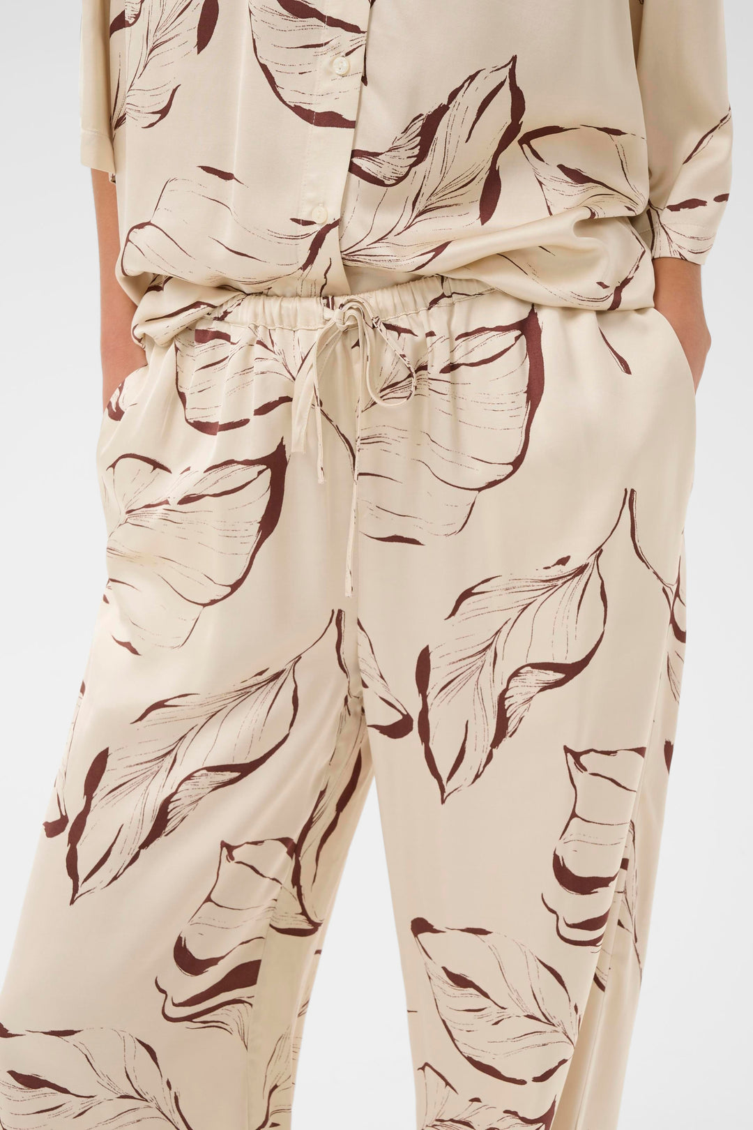 Clero Flared Printed Trouser
