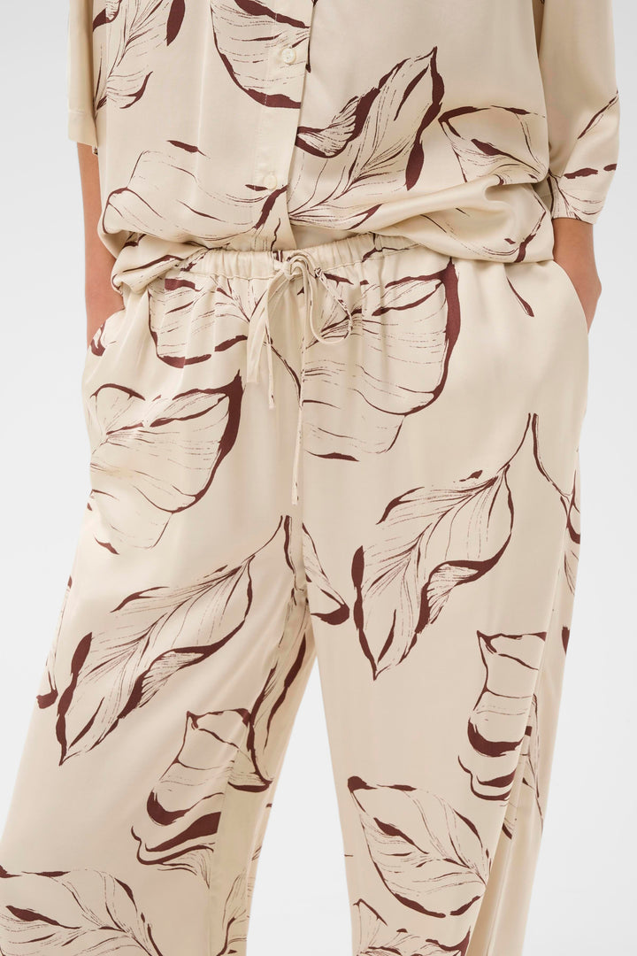 Clero Flared Printed Trouser
