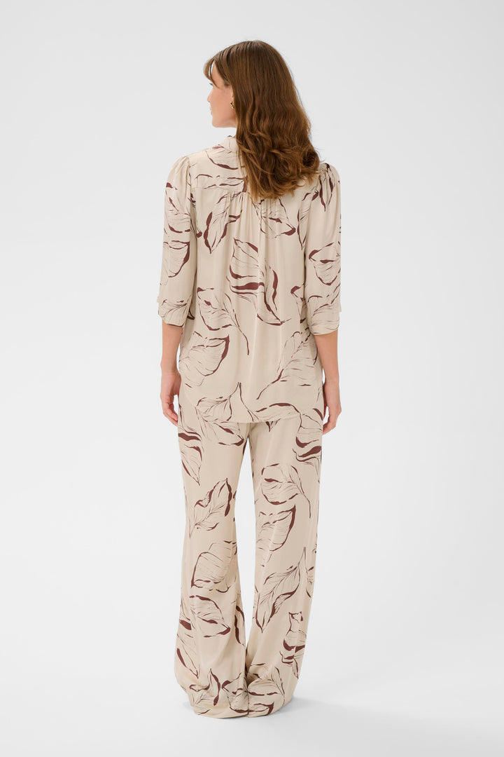 Clero Flared Printed Trouser