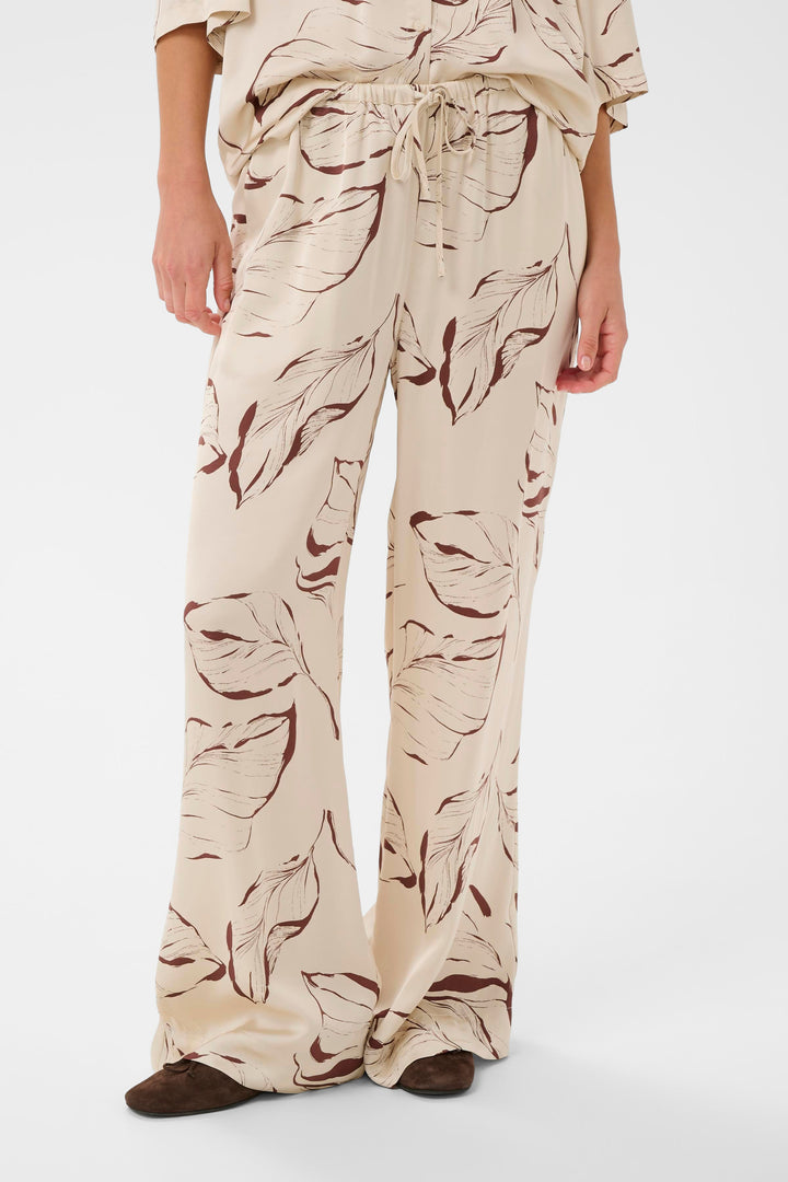 Clero Flared Printed Trouser