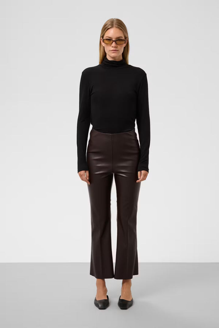 Kaylee PU Kickflare Pants