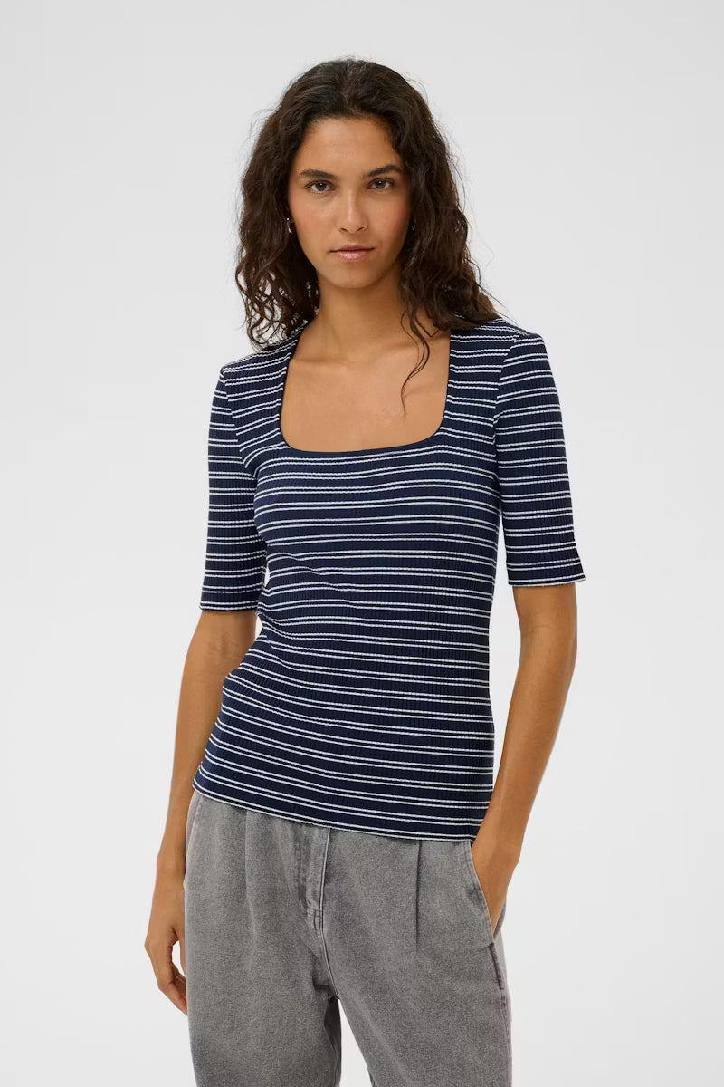 Simone Striped Tee