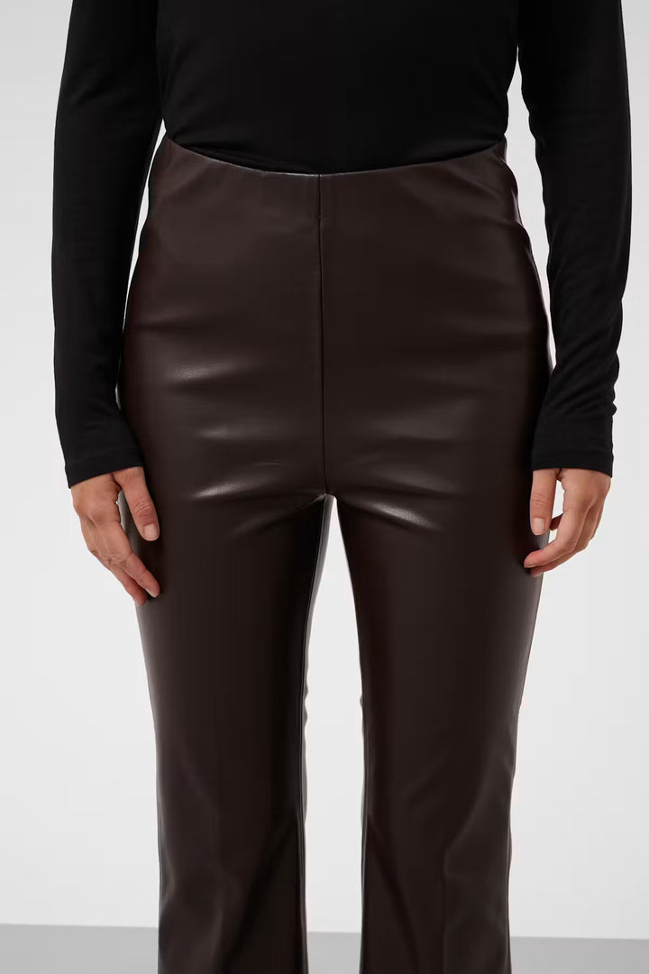 Kaylee PU Kickflare Pants
