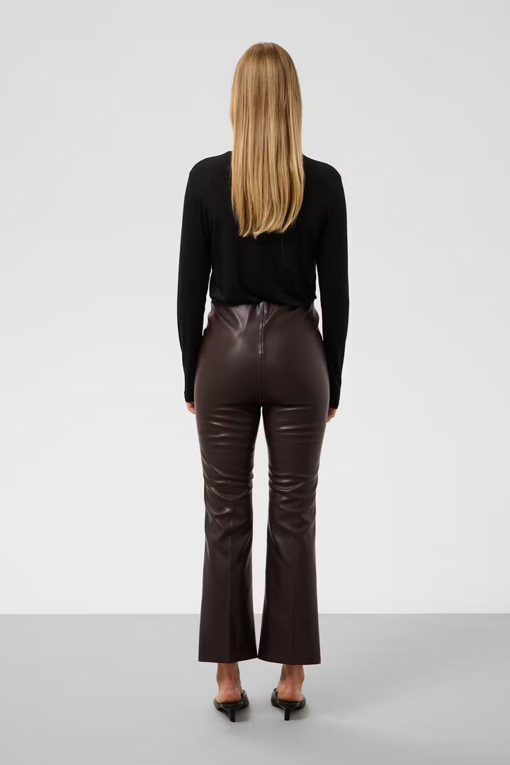 Kaylee PU Kickflare Pants