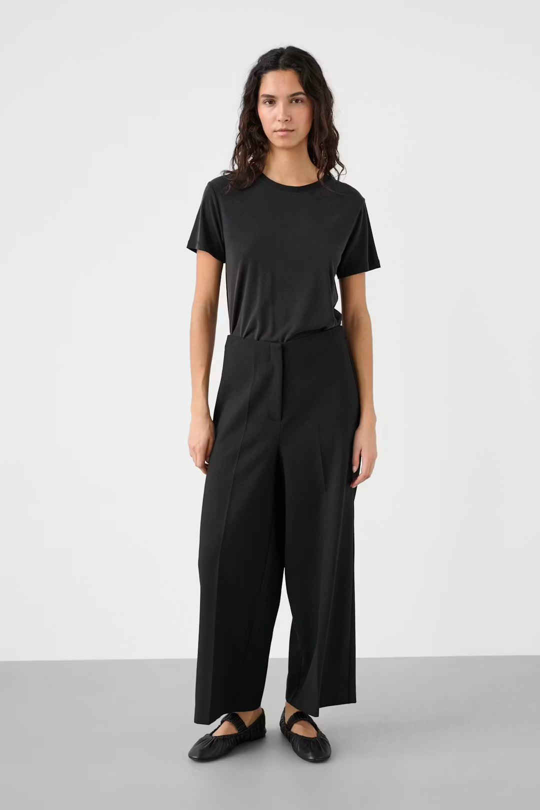 Corinne Wide Cropped Pants