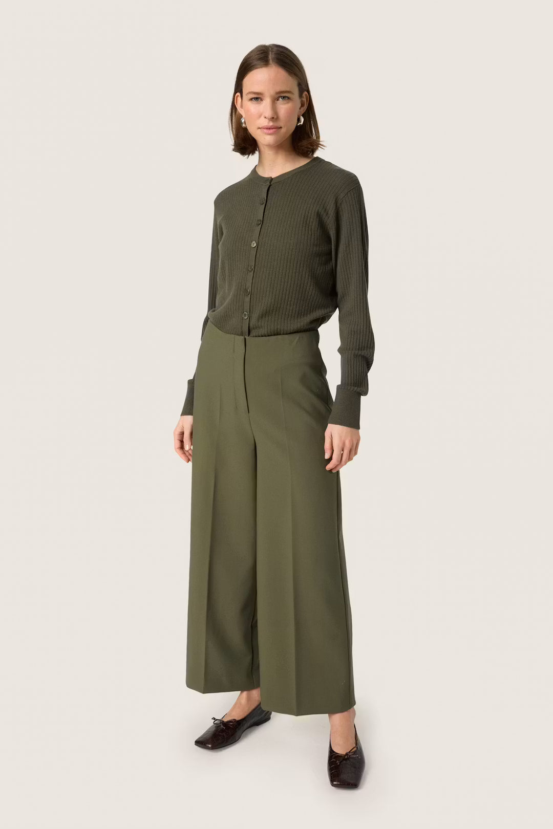 Corinne Wide Cropped Pants