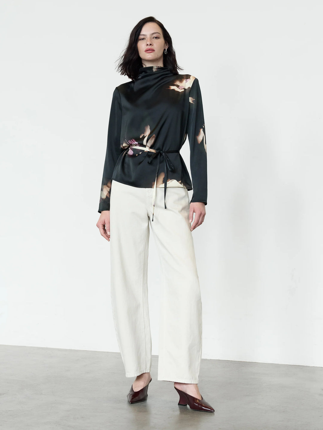 Paloma Joyce Tie Waist Top