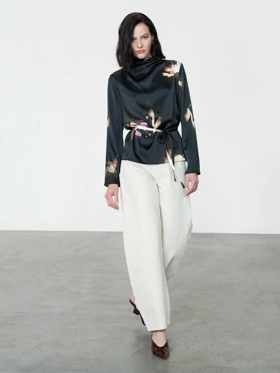 Paloma Joyce Tie Waist Top