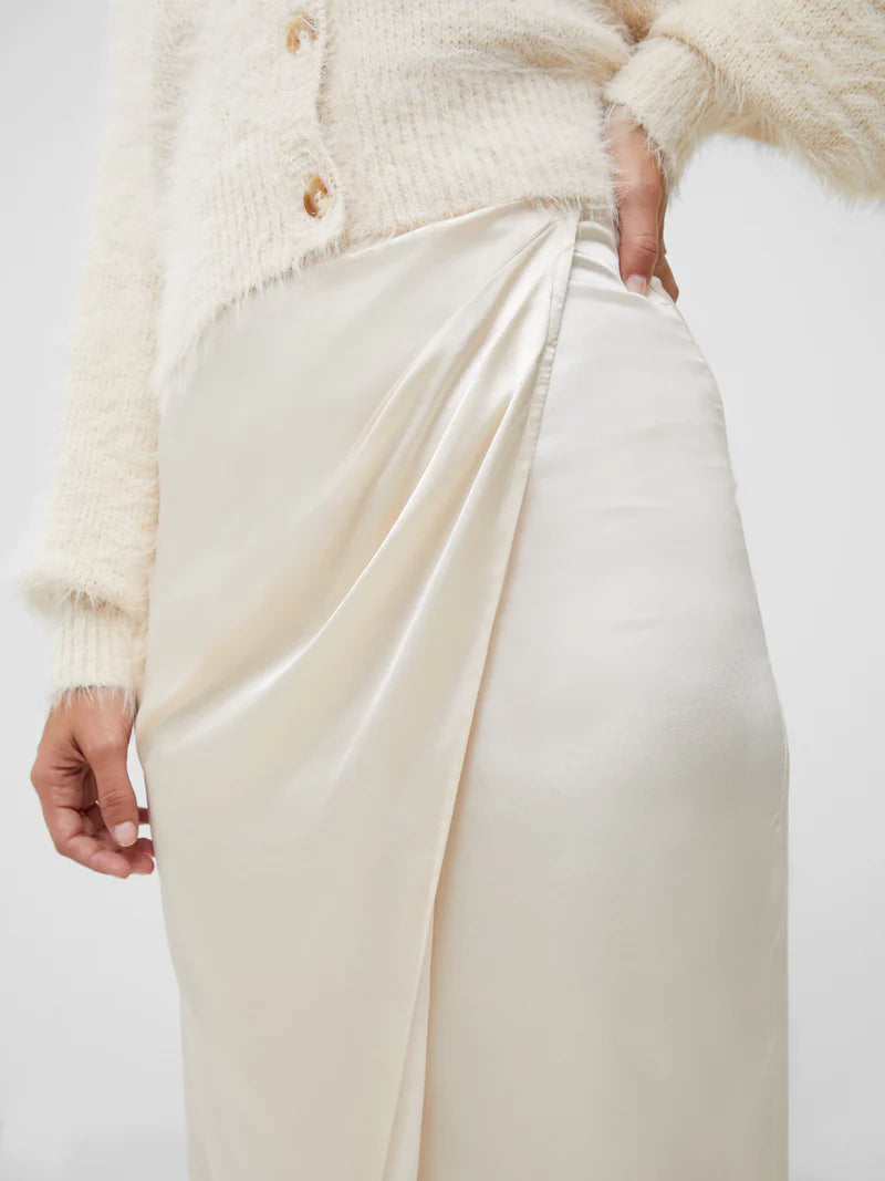 Inu Satin Midi Skirt