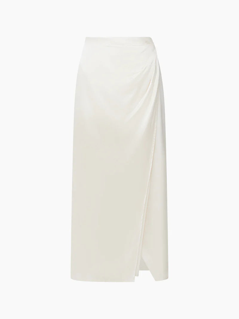 Inu Satin Midi Skirt