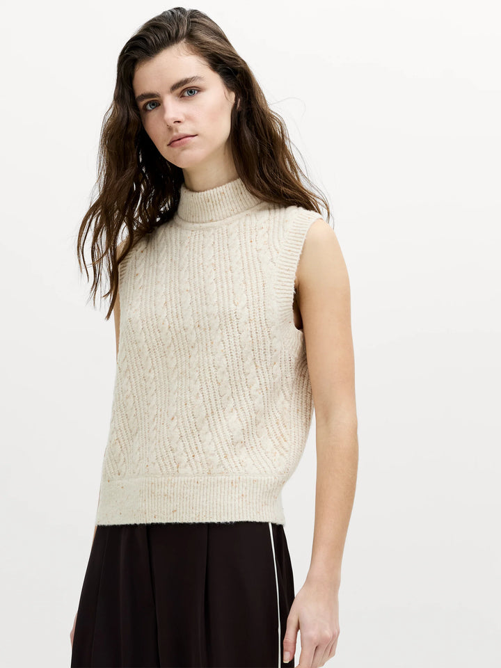 Charlene Lofty Cable Vest