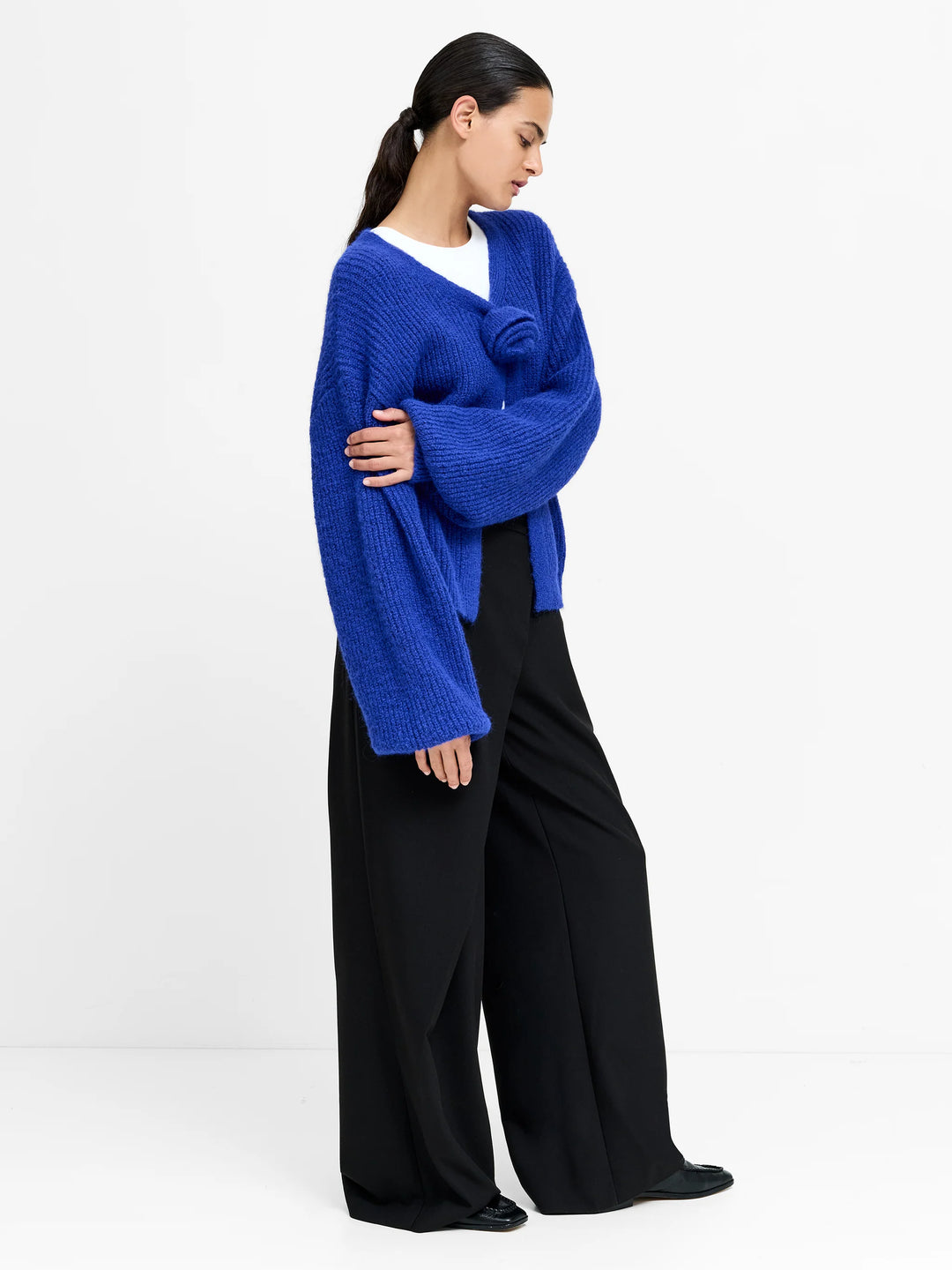Kenly Rosette Cardigan