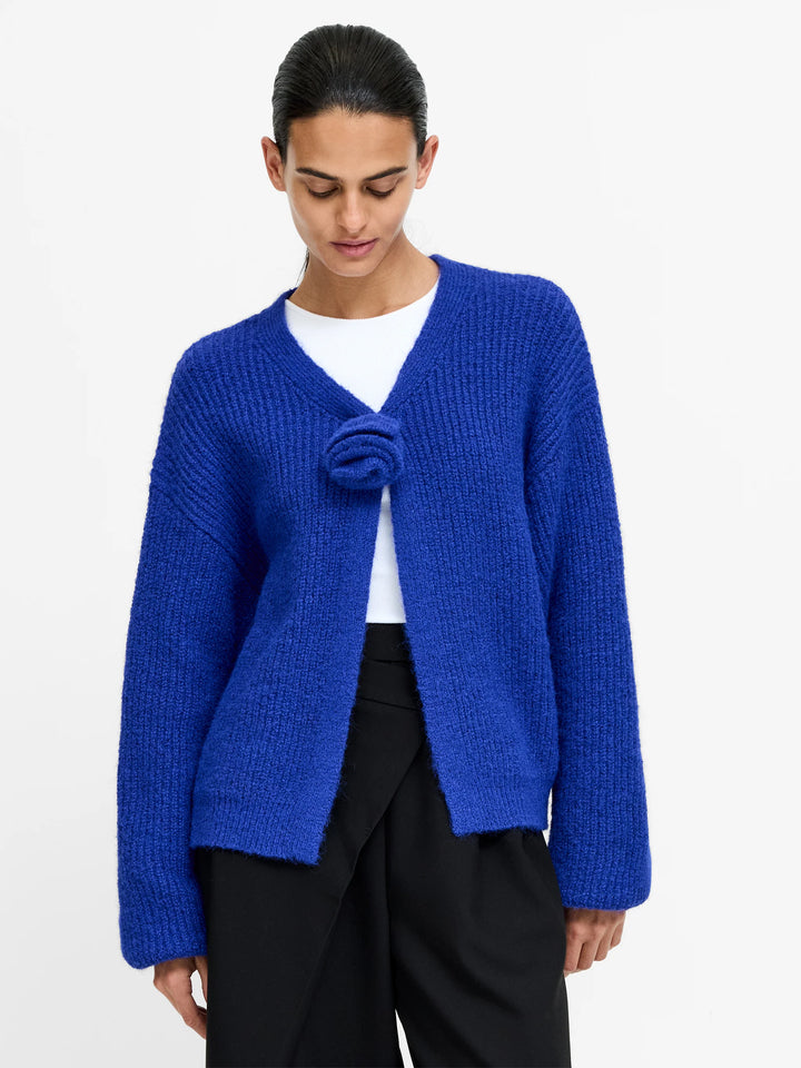Kenly Rosette Cardigan