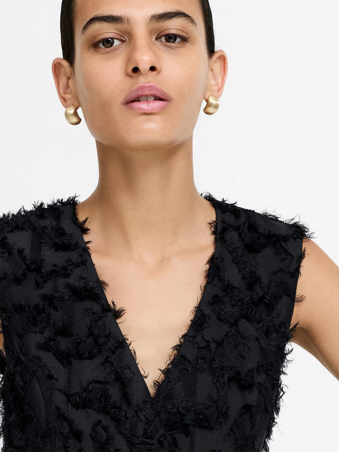 Raffy Textured Waistcoat