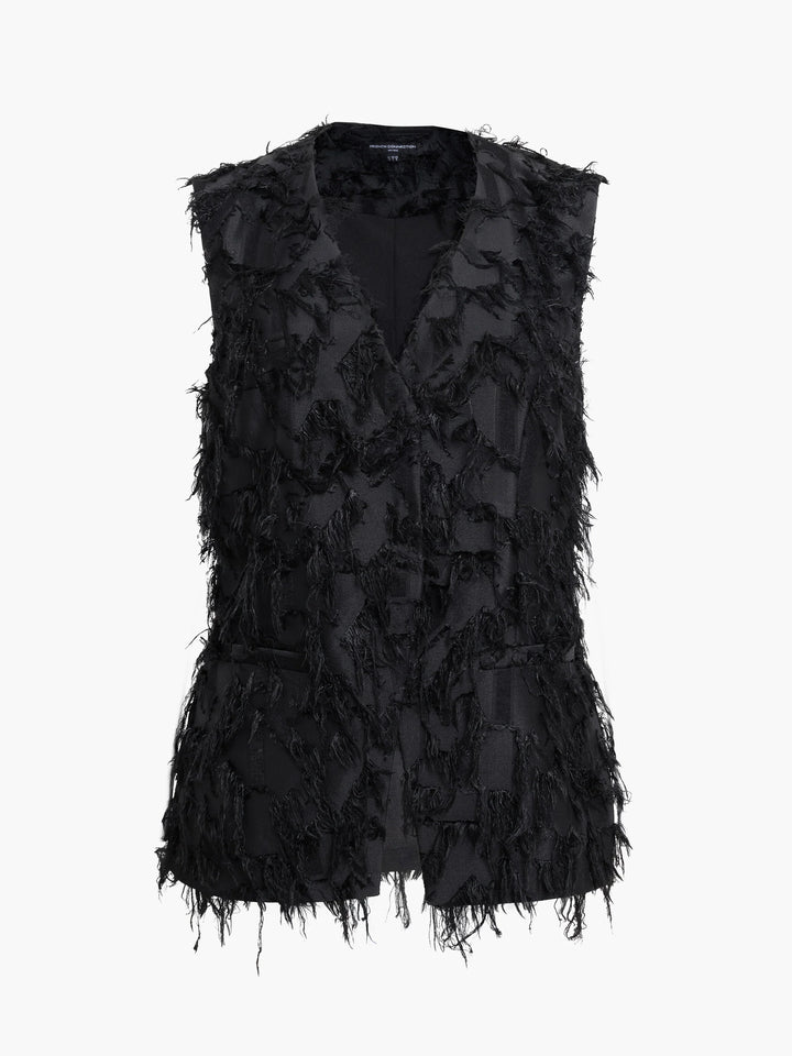 Raffy Textured Waistcoat