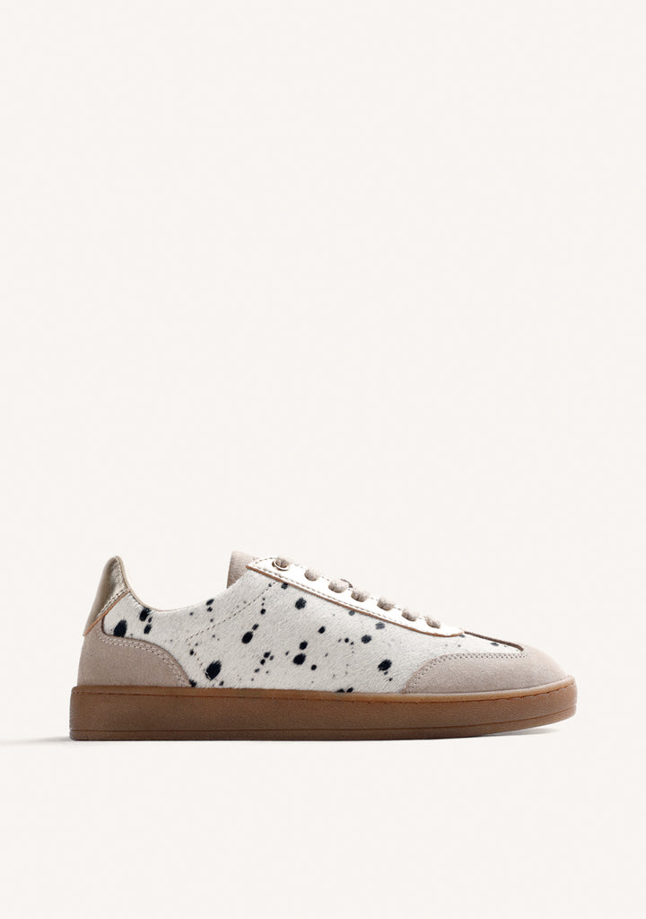 Cow Print Trainers