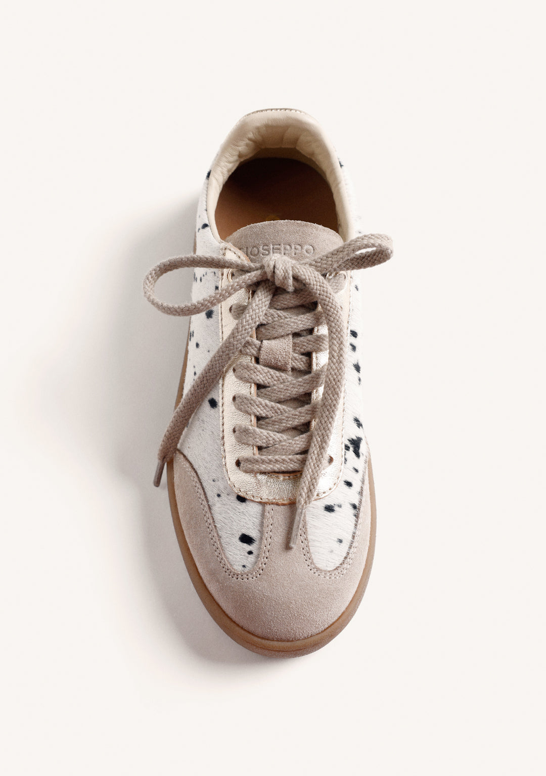 Cow Print Trainers