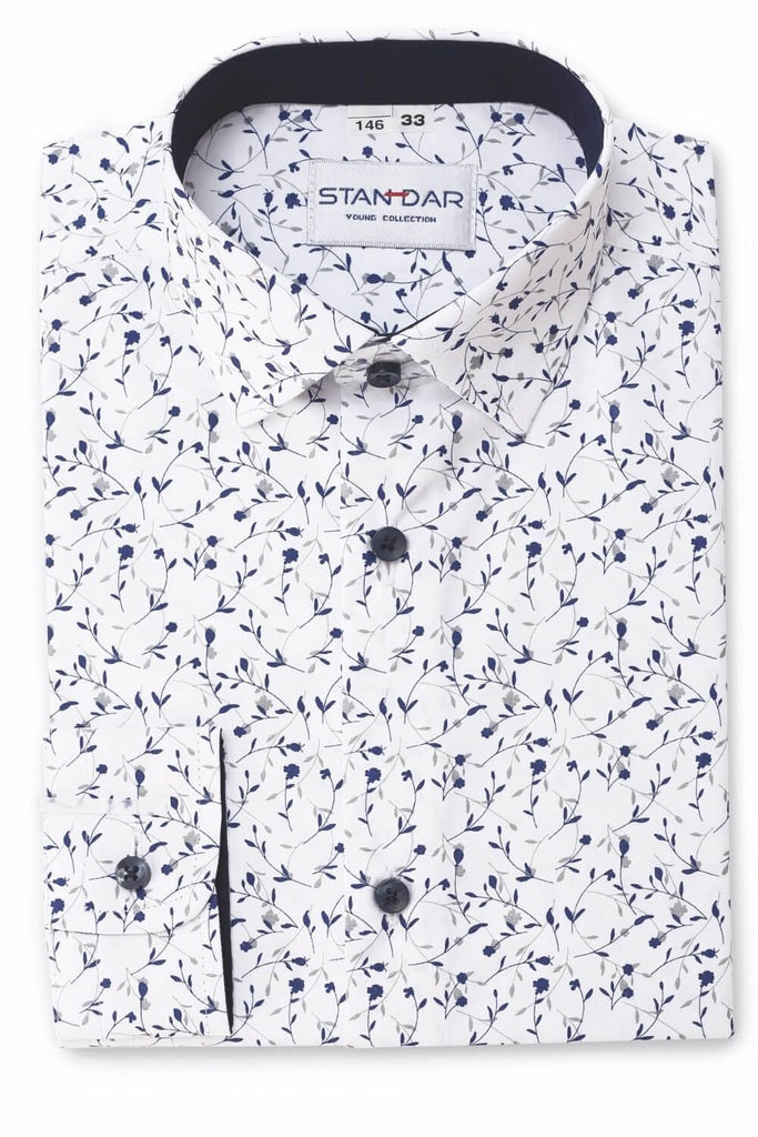 Floral Regular Tapered Shirt