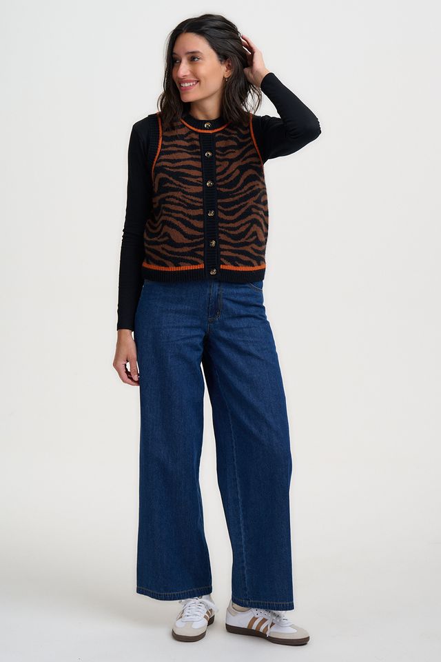 Natalie Knitted Waistcoat