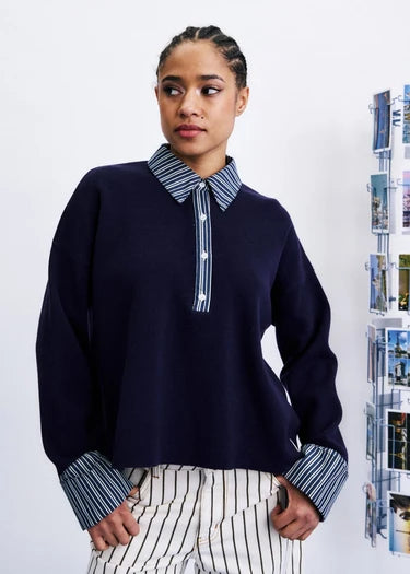 Knitted Rugby Shirt