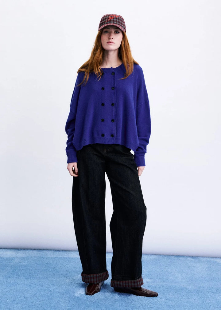 Blue Cardigan