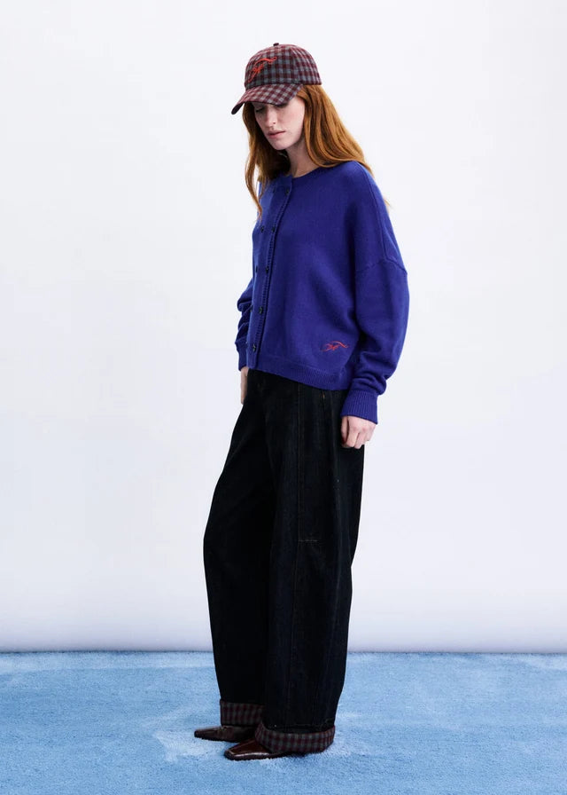 Blue Cardigan