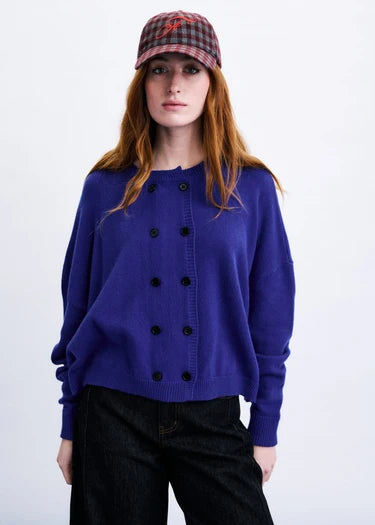 Blue Cardigan