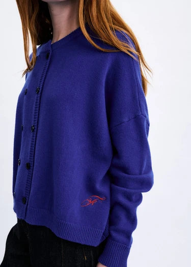 Blue Cardigan