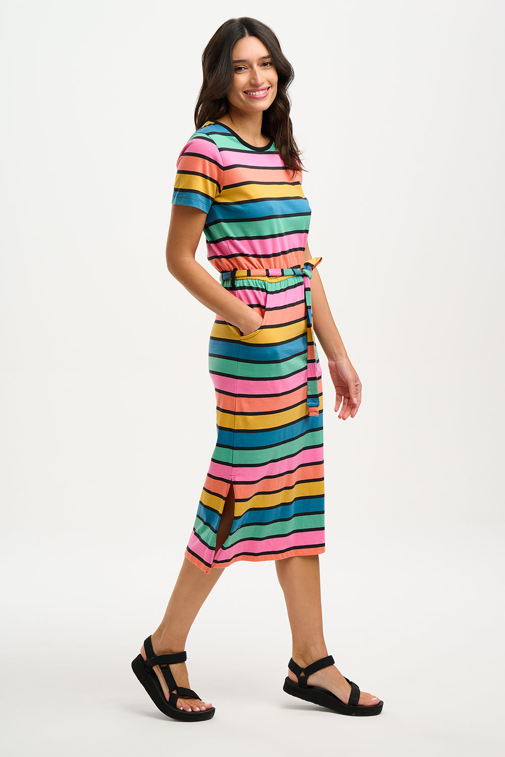 Flissy Jersey Midi Dress