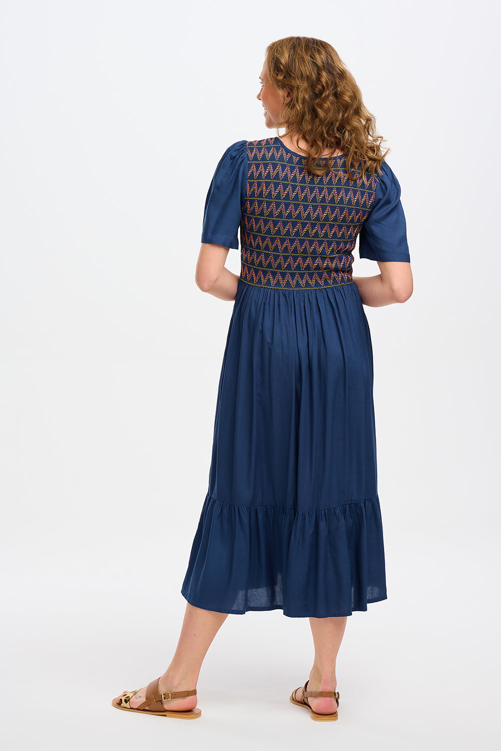 Brielle Shirred Dress