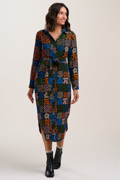 Betty Midi Shirt Dress