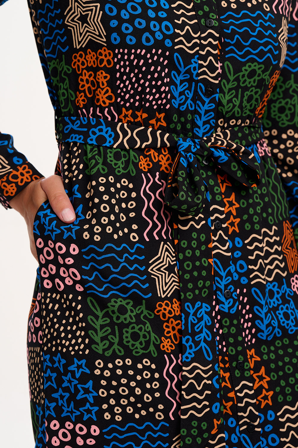 Betty Midi Shirt Dress