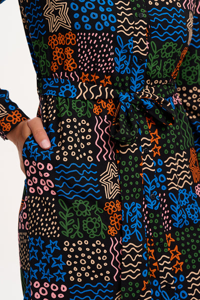 Betty Midi Shirt Dress