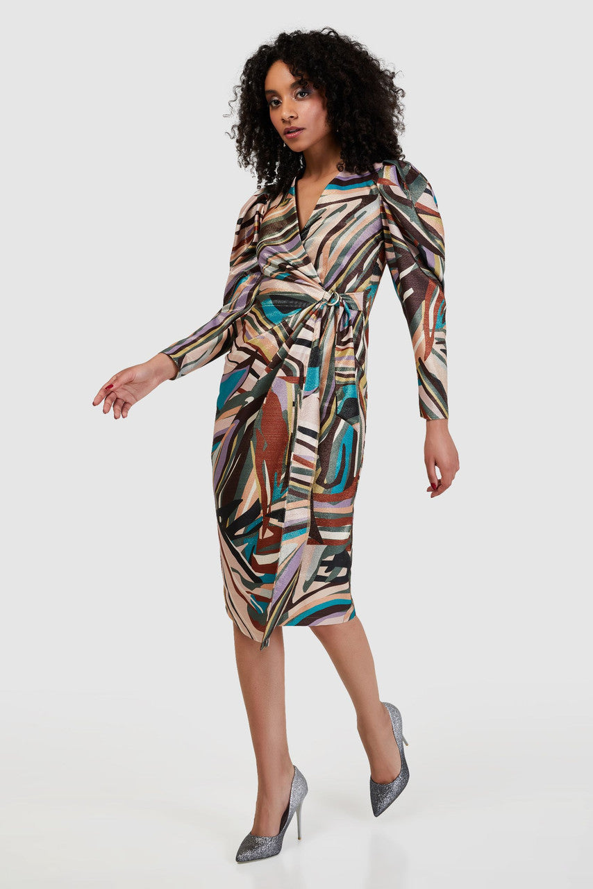 Closet Wrap Pencil Dress