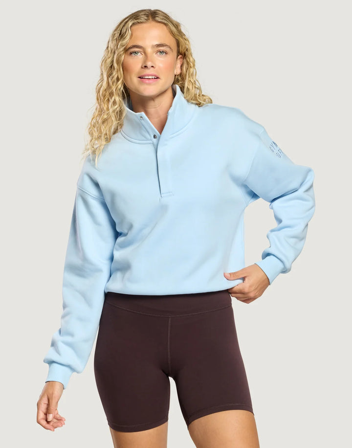 Daily Snap Collar Sierra Sweatshirt