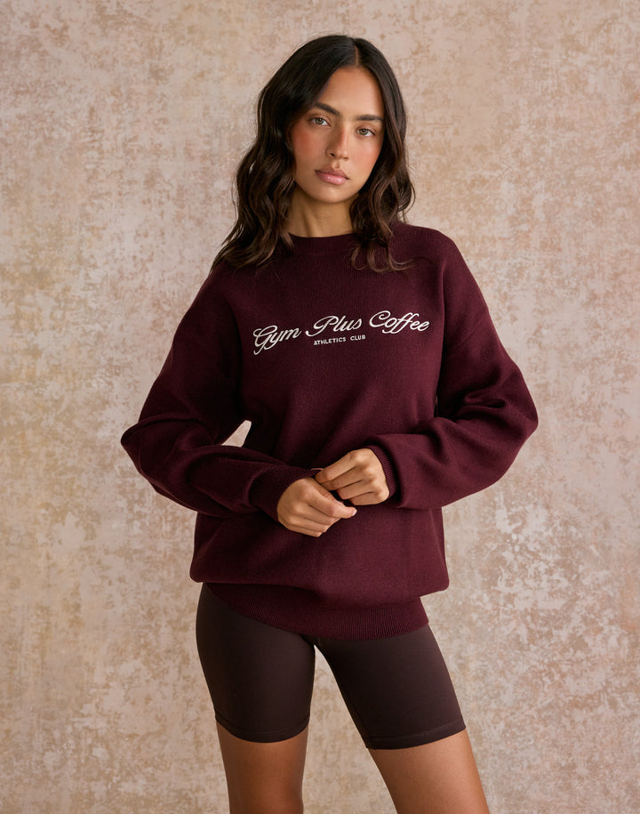Knit Crew Neck Jumper
