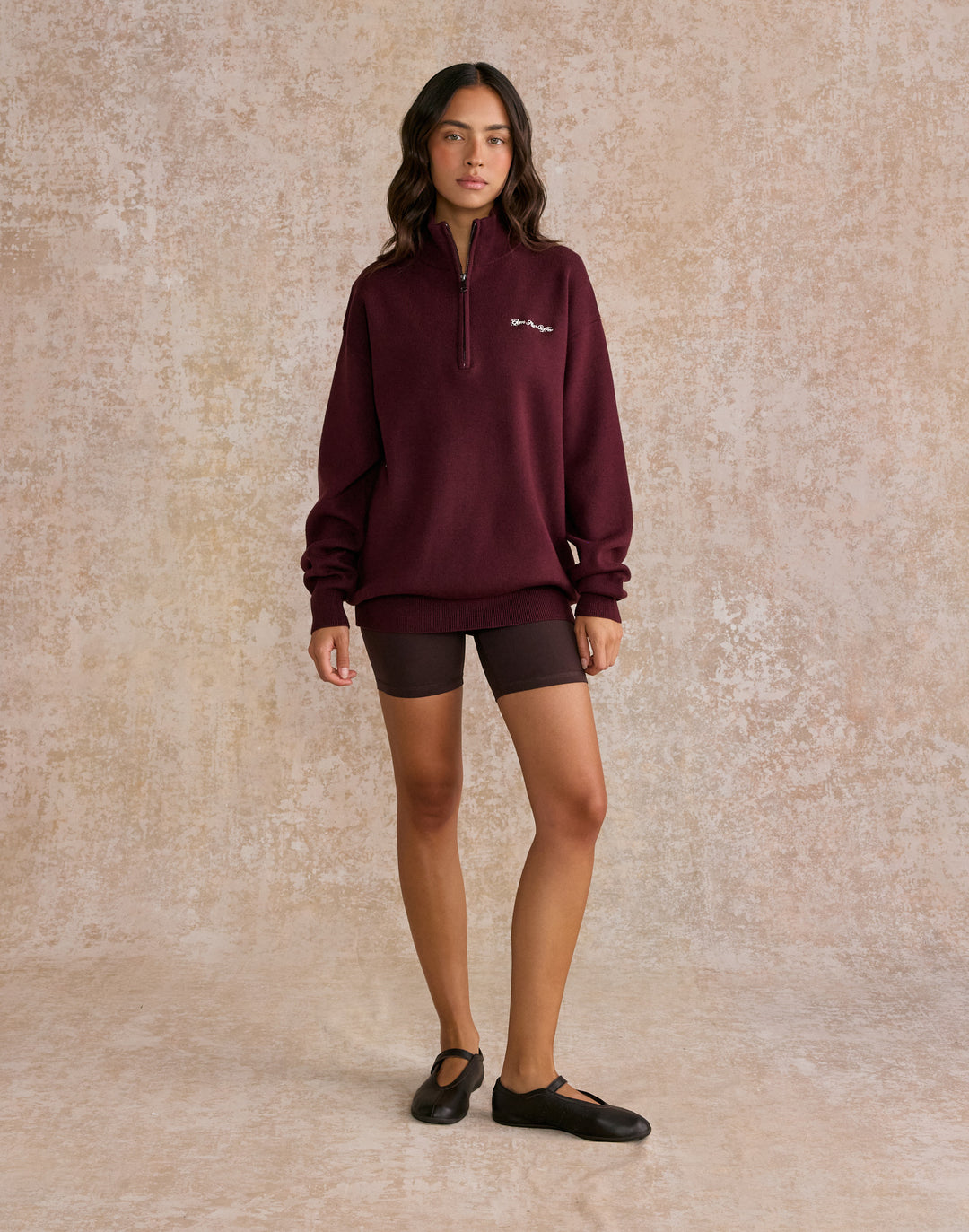 Knit Half Zip
