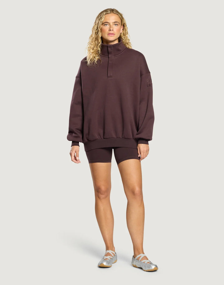 Snap Collar Sierra Sweatshirt