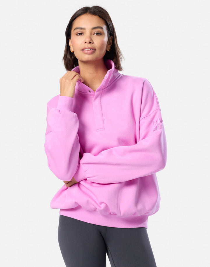 Snap Collar Sierra Sweatshirt